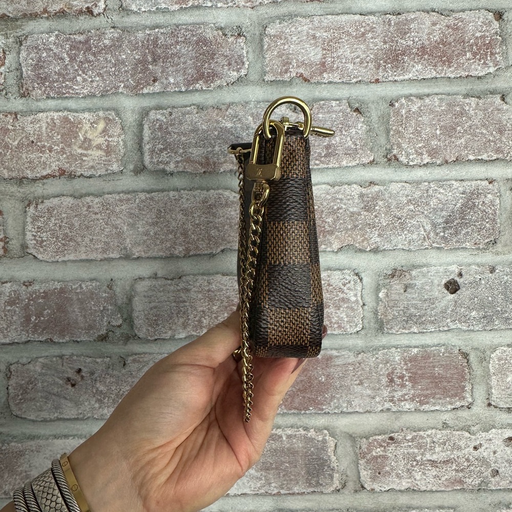 Louis Vuitton mini pochette damier ebene - Picture 3 of 14